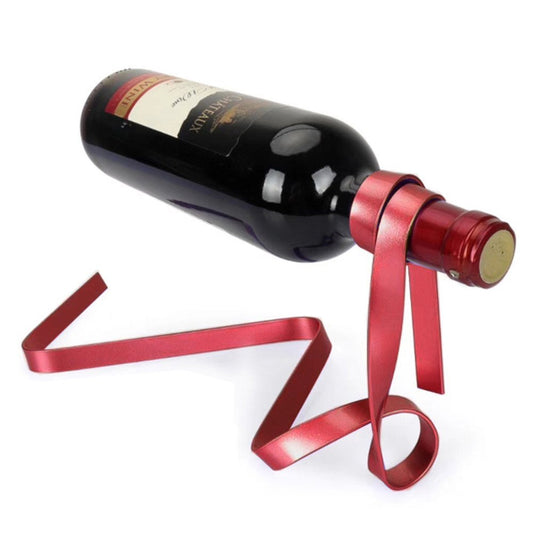 Floating Ribbon Wine Bottle Holder