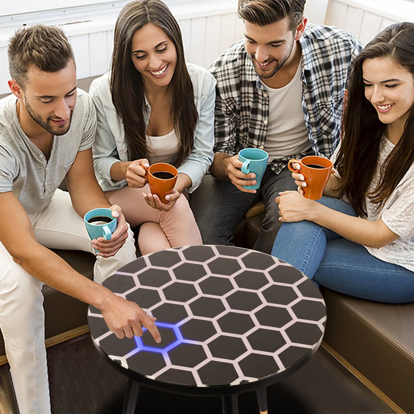 Innovative Touch-Sensitive Coffee Table