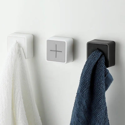 Sleek Adhesive Towel Holder