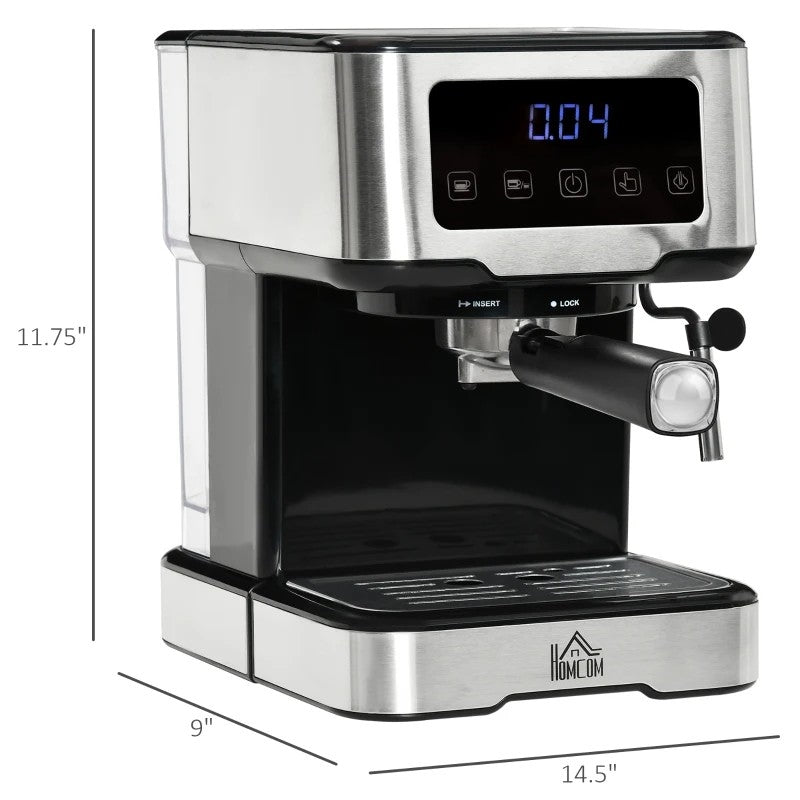 Espresso Machine with Milk Frother Wand