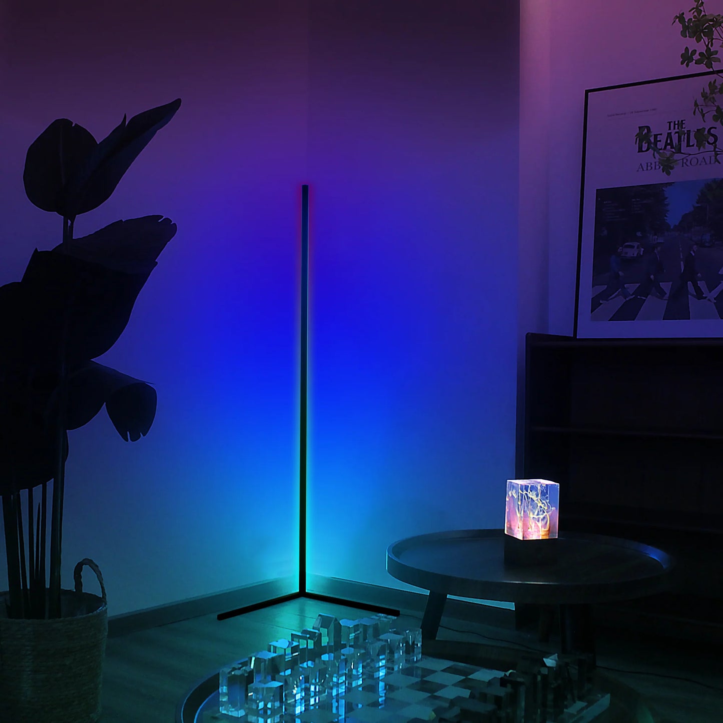 LED Corner Floor Lamp