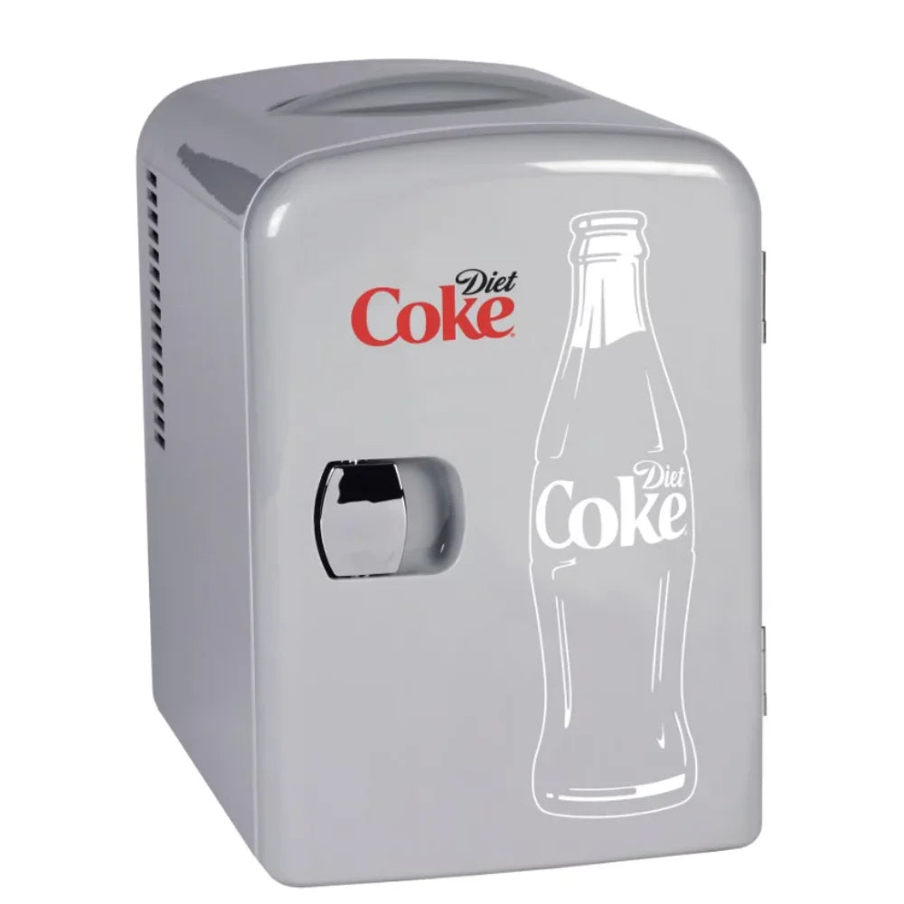 Ultra-Compact 4L Mini Fridge – Portable 6-Can Cooler for Travel, Home, and Office