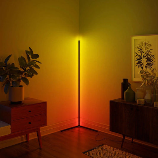 LED Corner Floor Lamp